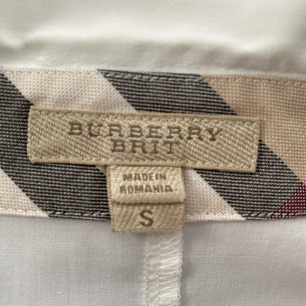 Burberry long fitted shirt